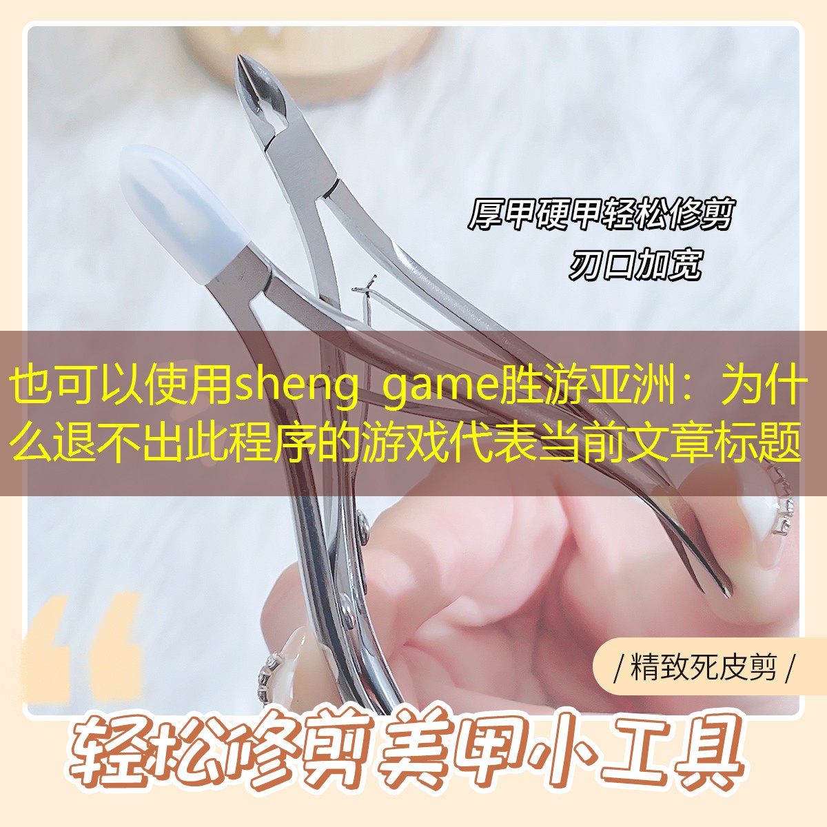 sheng game胜游亚洲：为什么退不出此程序的游戏