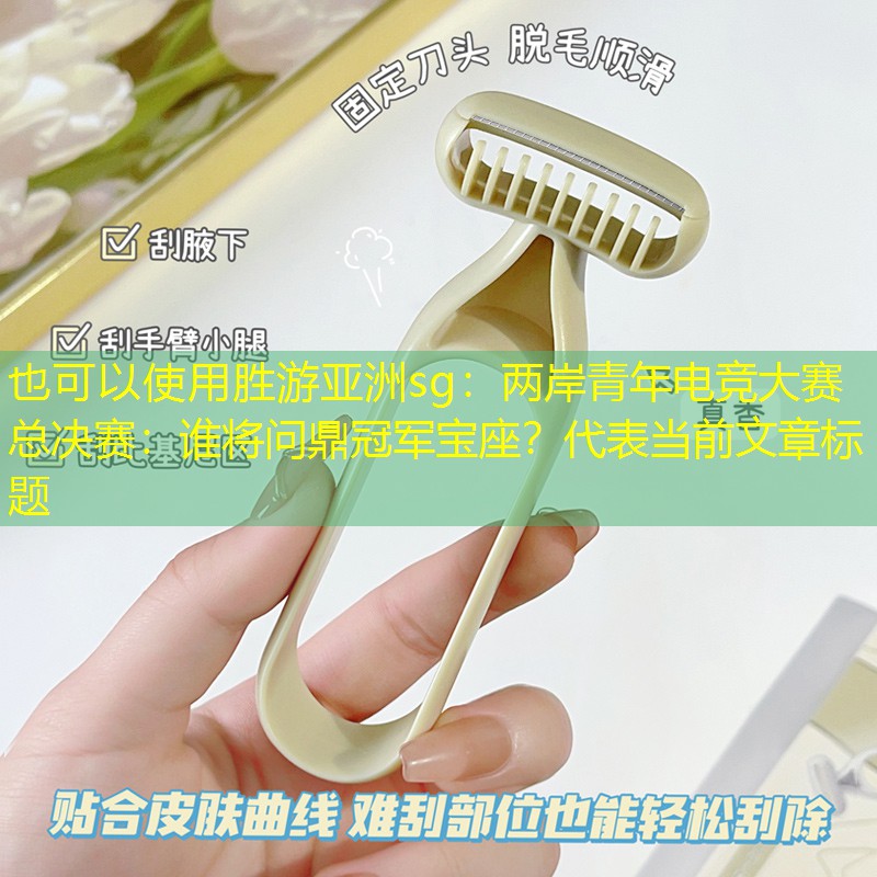 胜游亚洲sg：两岸青年电竞大赛总决赛：谁将问鼎冠军宝座？